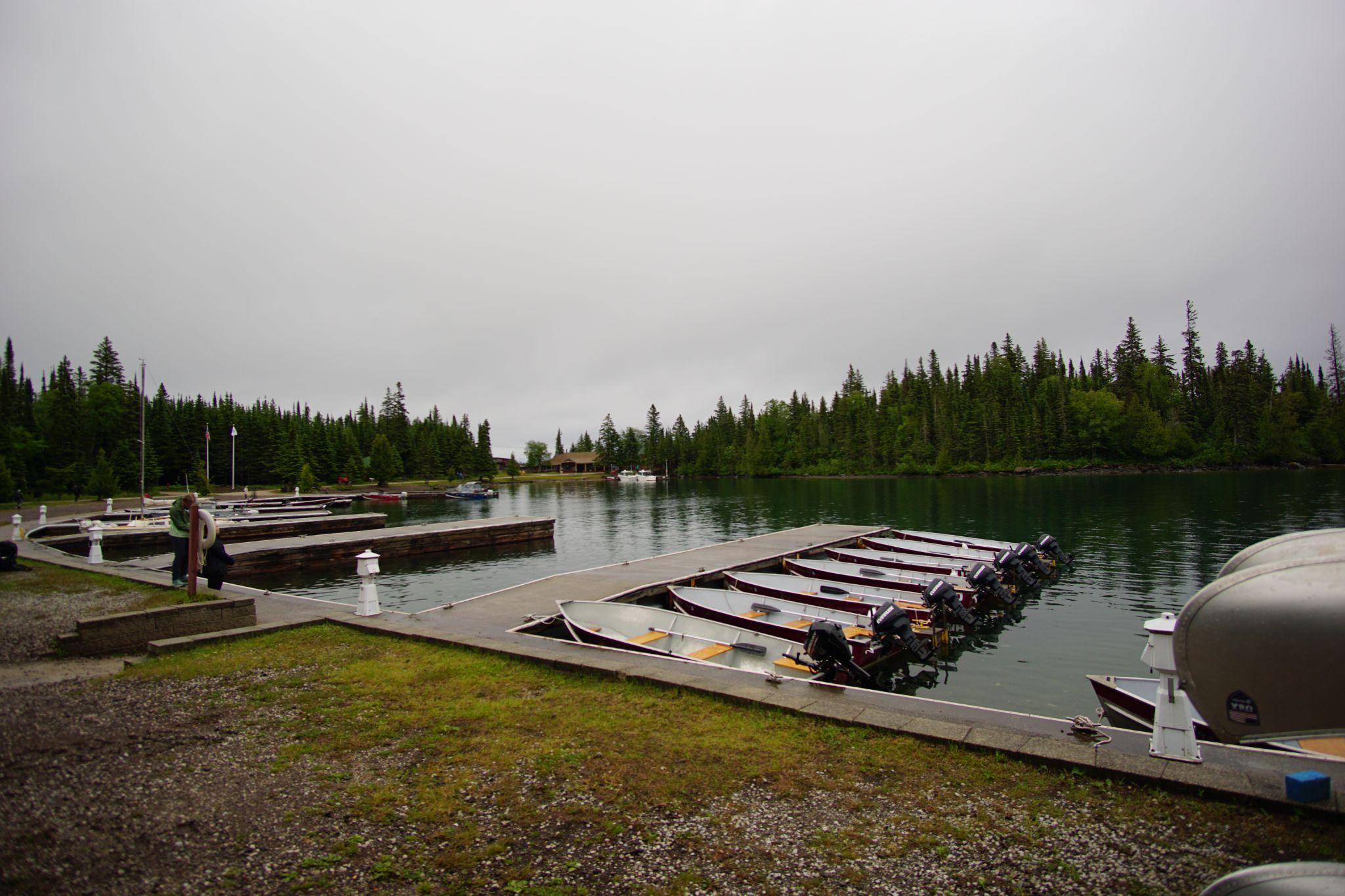 Rock Harbor on Isle Royale National Park