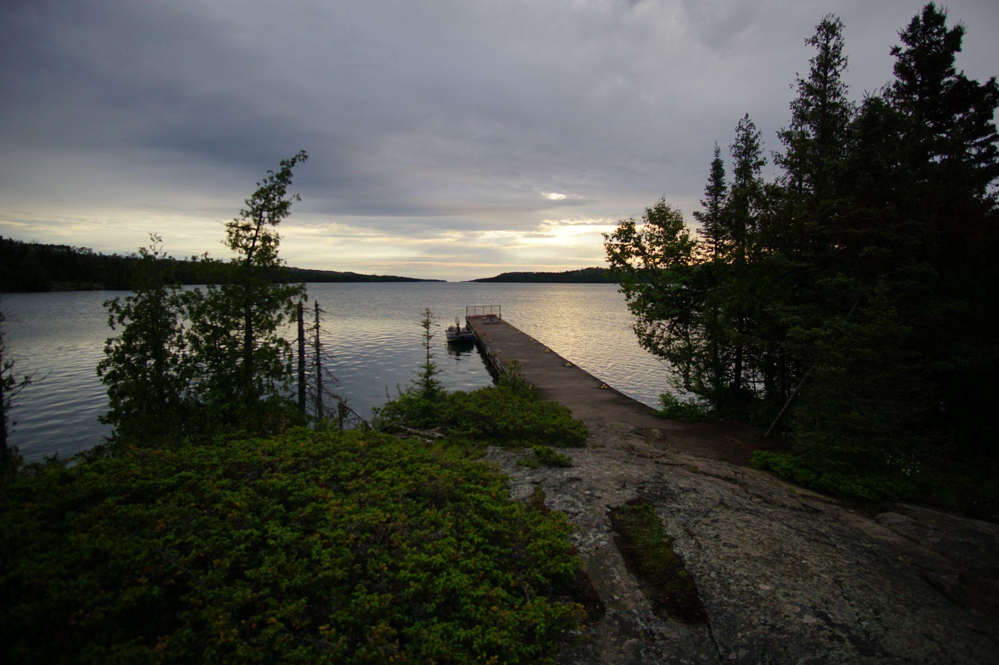 Sunset at Moskey Basin