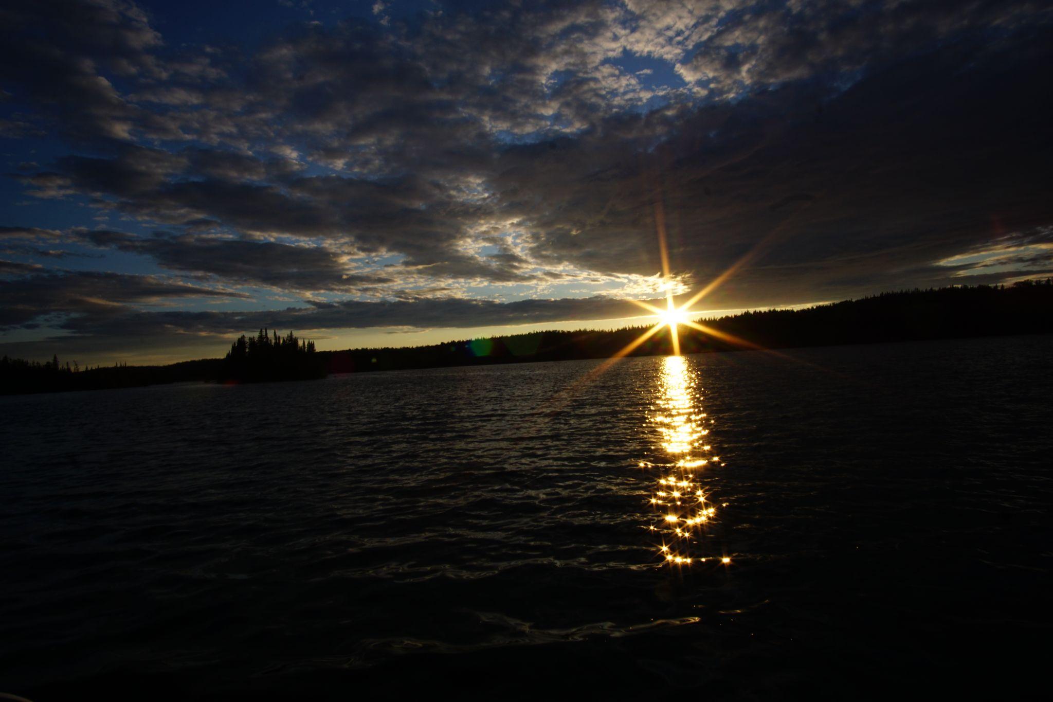Sunset at Tobin Harbour