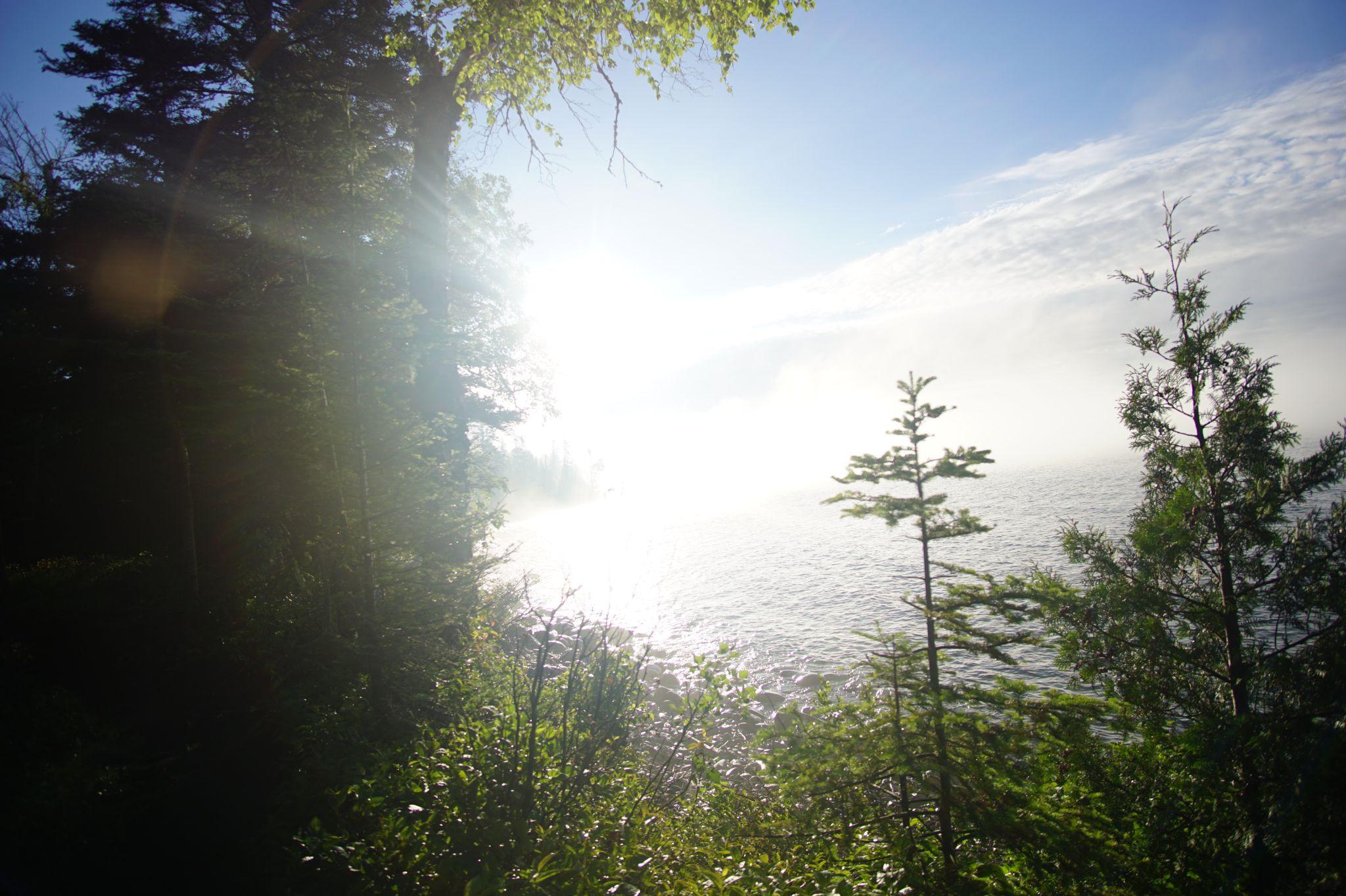 And after being gone for 36 hours, the sun returned in her glory.