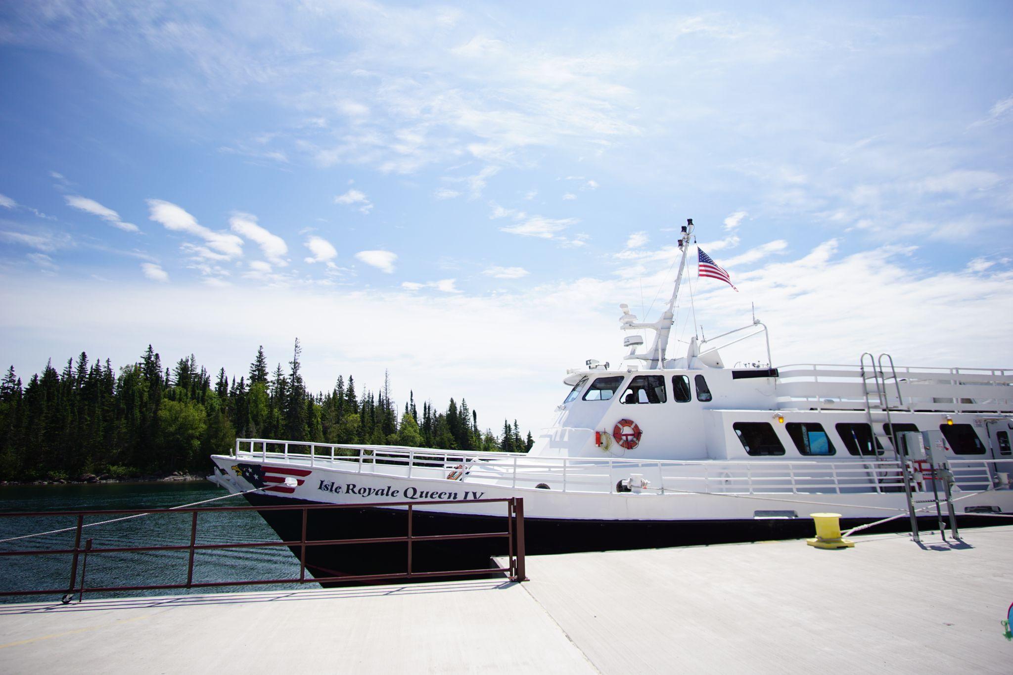 Isle Royale Queen IV - Coming Home