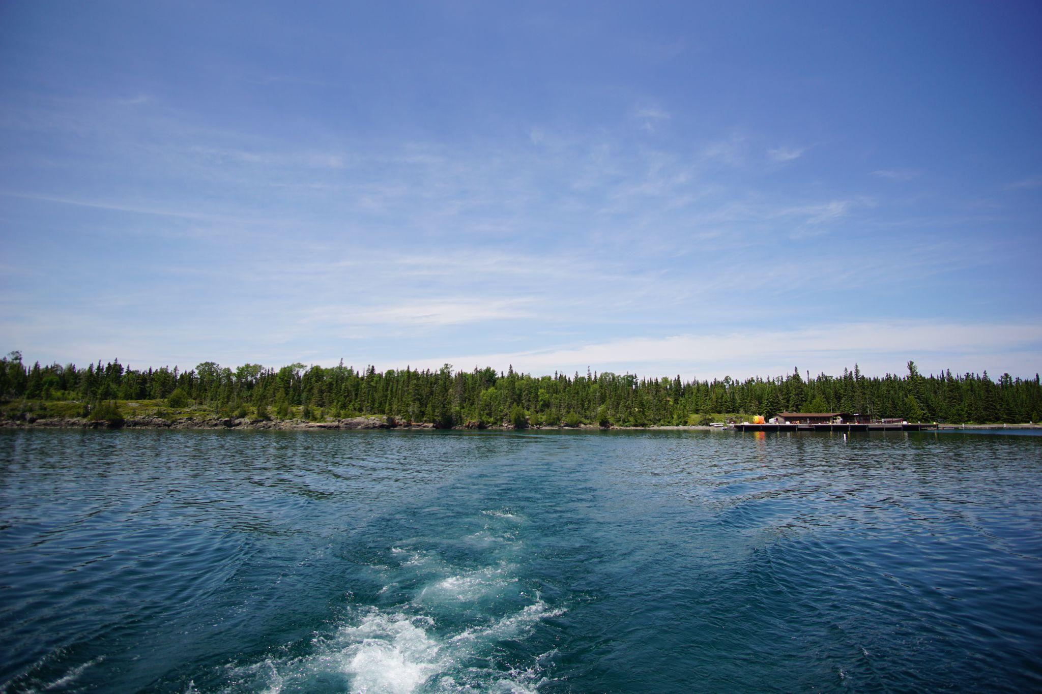 Leaving Isle Royale